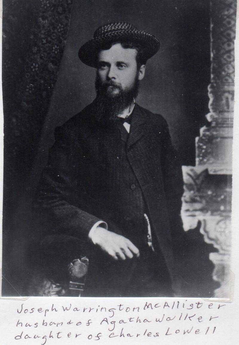 Joseph Warrington McAllister (1854 - 1930) Profile